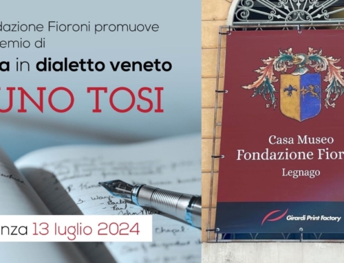 LEGNAGO. APERTE LE ISCRIZIONI DEL PREMIO DI POESIA PROMOSSO DALLA FONDAZIONE FIORONI E INTITOLATO AL POETA LEGNAGHESE BRUNO TOSI.