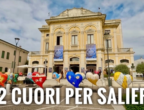 LEGNAGO. (VIDEO￼) AL VIA IL SALIERI CIRCUS AWARD CON L’INAUGURAZIONE DI “HEARTBEATS – 22 CUORI PER IL SALIERI CIRCUS AWARD”.