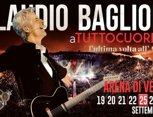 EVENTI. CLAUDIO BAGLIONI PRONTO A CONQUISTARE L’ARENA DI VERONA CON LA SUA OPERA-SHOW “A TUTTOCUORE PLUS ULTRA” DA DOMANI 19 SETTEMBRE.