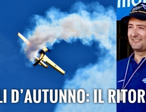 LEGNAGO. AEROPORTO IN FESTA PER I VOLI D’AUTUNNO DEL CAMPIONE DI ACROBAZIA AEREA ANDREA PESENATO. DOMENICA 29 SETTEMBRE.