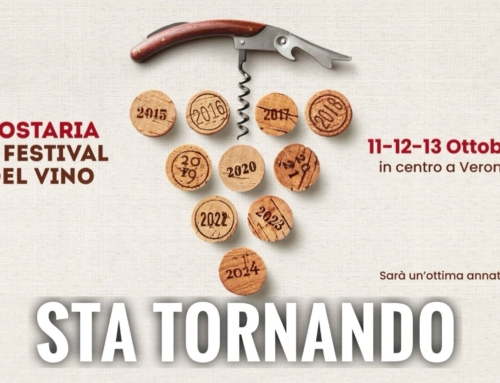 VERONA. DALL’11 AL 13 OTTOBRE, LA CITTÀ SARÀ UN’OSTERIA A CIELO APERTO PER LA DECIMA EDIZIONE DI HOSTARIA IL FESTIVAL DEL VINO.