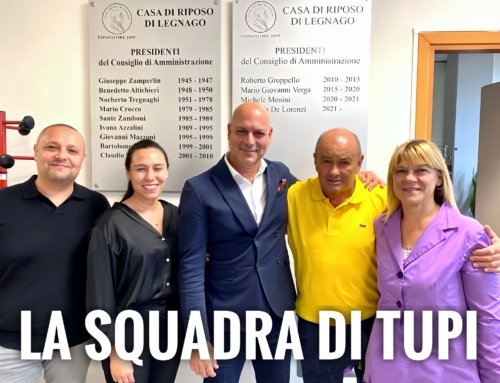 LEGNAGO. CASA DI RIPOSO, TUPI RICCARDO SHAHINE È IL NUOVO PRESIDENTE DELL’ENTE: «ENTUSIASMO E IMPEGNO PER MIGLIORARE IL SERVIZIO OFFERTO AI NOSTRI OSPITI».