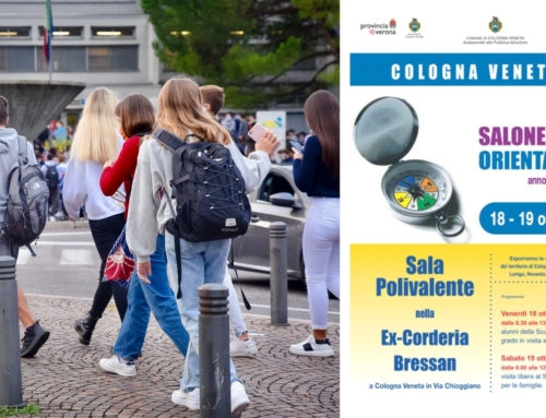 COLOGNA VENETA. [VIDEO] LA SCUOLA DEL FUTURO SI PRESENTA AL 19° SALONE DELL’ORIENTAMENTO IL 18 E 19 NOVEMBRE, A OLTRE 400 ALUNNI.