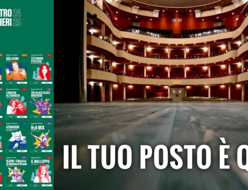 LEGNAGO. TEATRO SALIERI: È INIZIATA LA CAMPAGNA ABBONAMENTI DELLA NUOVA STAGIONE TEATRALE 2024/2025 “QUINTO ELEMENTO”.