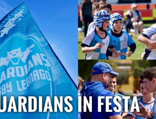 LEGNAGO. DOMENICA 27 OTTOBRE NON MANCATE ALLA GRANDE FESTA DEI GUARDIANS RUGBY IN UN TORNEO CON OLTRE 200 RAGAZZI DAI 6 AI 12 ANNI.