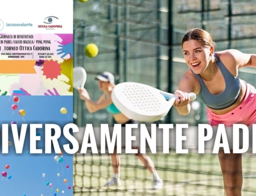 MINERBE. RITORNA DOMANI IL PADEL SOLIDALE CHE PIACE. LA 2^ EDIZIONE DEL “TORNEO OTTICA CADORINA” A FAVORE DELLA “CASAVOLANTE”.