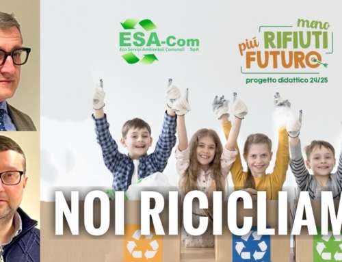 INIZIATIVE. ESA-COM LANCIA IL PROGETTO DIDATTICO PER LE SCUOLE PRIMARIE “MENO RIFIUTI PIÙ FUTURO”.