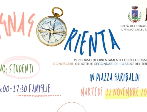 LEGNAGO. PARTE MARTEDÌ 12 NOVEMBRE IL 1° SALONE DELL’ORIENTAMENTO “LEGNAG-O-RIENTA”. COINVOLTI 8 ISTITUTI DELLE SCUOLE SUPERIORI.