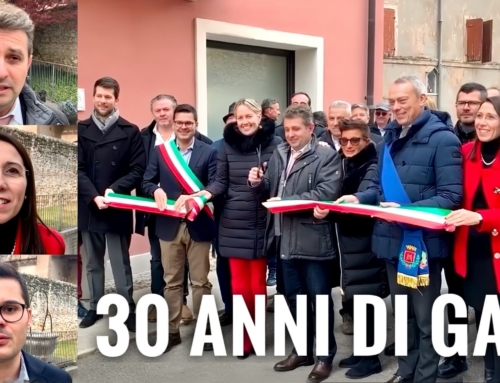 SOAVE. GRANDE FESTA PER I 30 ANNI DEL GAL BALDO-LESSINIA GUIDATO DA ERMANNO ANSELMI E L’INAUGURAZIONE DELLA NUOVA SEDE A SOAVE.