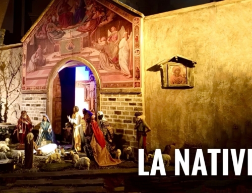 MINERBE. ECCO IL PRESEPE PIÙ AFFASCINANTE E MONUMENTALE DI SEMPRE. L’OPERA È ISPIRATA ALL’APERTURA DELLA PORTA SANTA PER L’INIZIO DEL GIUBILEO.