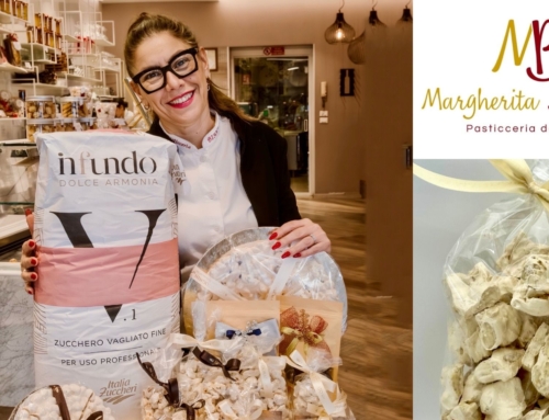 COLOGNA VENETA. LA PASTICCERIA BISOGNIN ANNUNCIA UNA PARTNERSHIP CON ITALIA ZUCCHERI PER LA PRODUZIONE DEL SUO MANDORLATO DORATO.