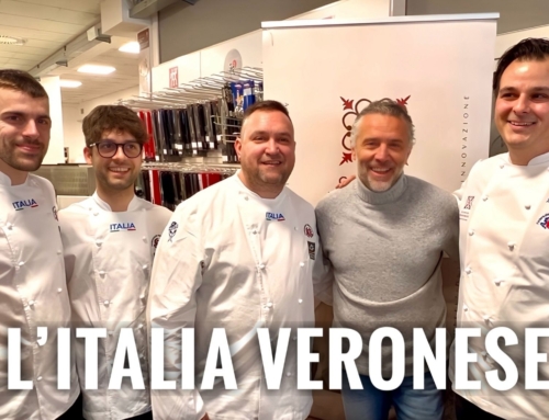 CUCINA INTERNAZIONALE. [VIDEO] LA CUCINA D’AUTORE PROTAGONISTA A VERONA AL “ZORZI, LA BOTTEGA DELLO CHEF” CON IL TEAM ITALIA.