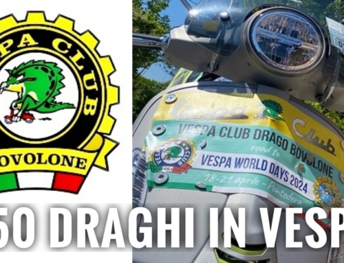 BOVOLONE. NUOVO DIRETTIVO PER IL VESPA CLUB. ZAGO GUIDA I 250 DRAGHI DI BOVOLONE OSPITI ALLA FIERA DI SAN BIAGIO.