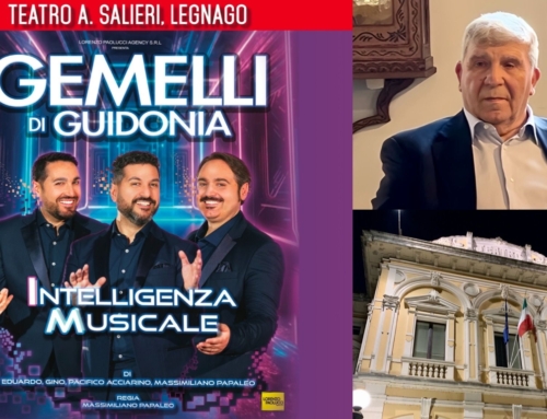 LEGNAGO. FRANCE SALVATORE PORTA AL TEATRO SALIERI I GEMELLI DI GUIDONIA CON LO SPETTACOLO “INTELLIGENZA MUSICALE”. MUSICA E IRONIA.