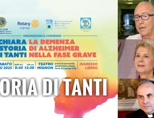 LEGNAGO. “IN CHIARA LA STORIA DI TANTI”: IL CONVEGNO SULLA PATOLOGIA DI ALZHEIMER. 1° MARZO 2025 TEATRO MIGNON PORTO DI LEGNAGO.